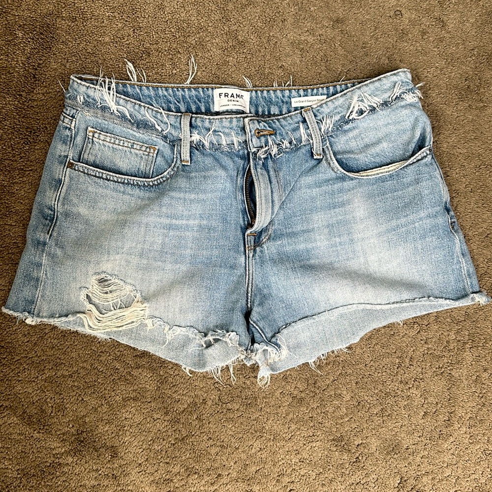 FRAME Jean shorts